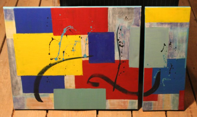 Geometrische Formen (2 Bilder)